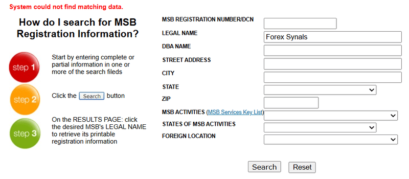 FinCEN Query Result