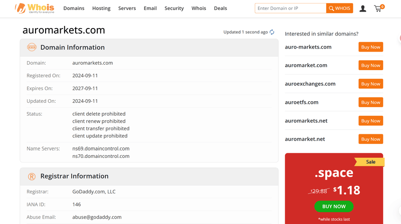 whois