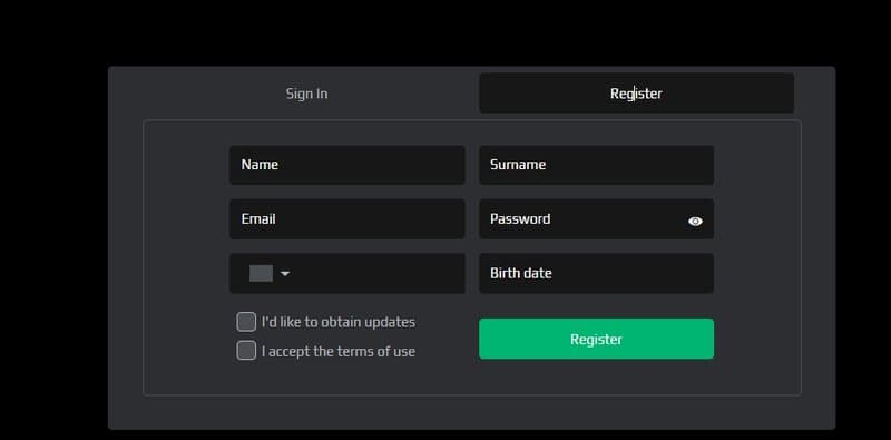 Financial Magnum's Account Registration Process