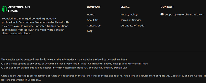 Vestorchain Trade