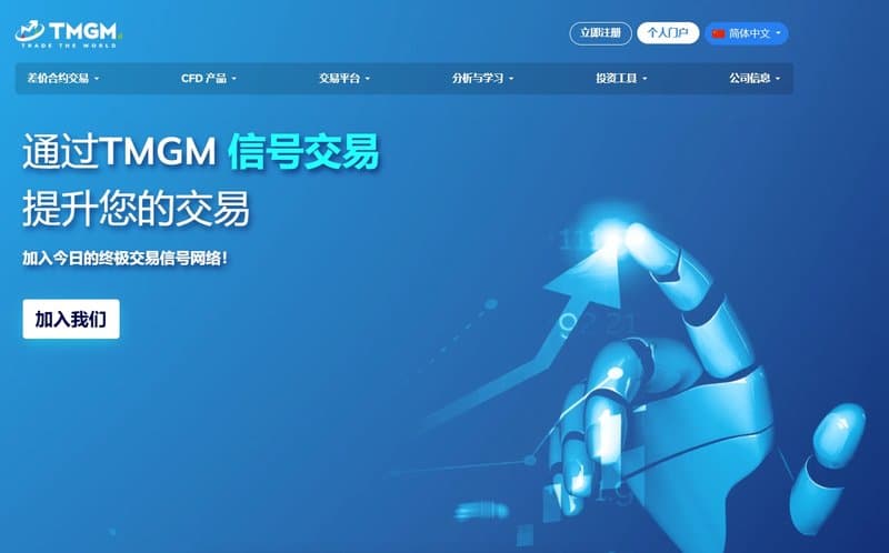 TMGM的信号交易