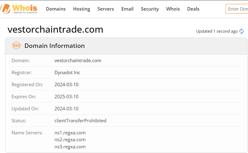 Vestorchain Trade