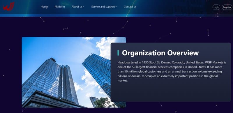 WGP Markets的企业地址