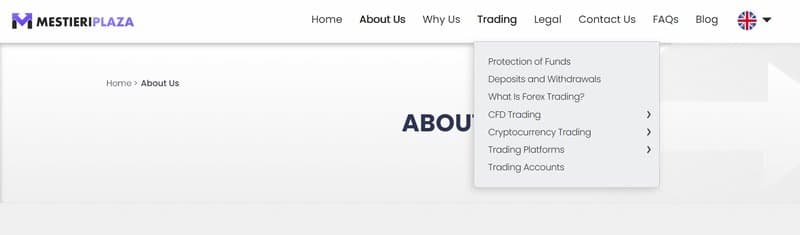 Mestieriplaza's Trading Products
