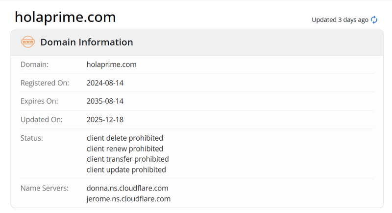 ข้อมูล whois