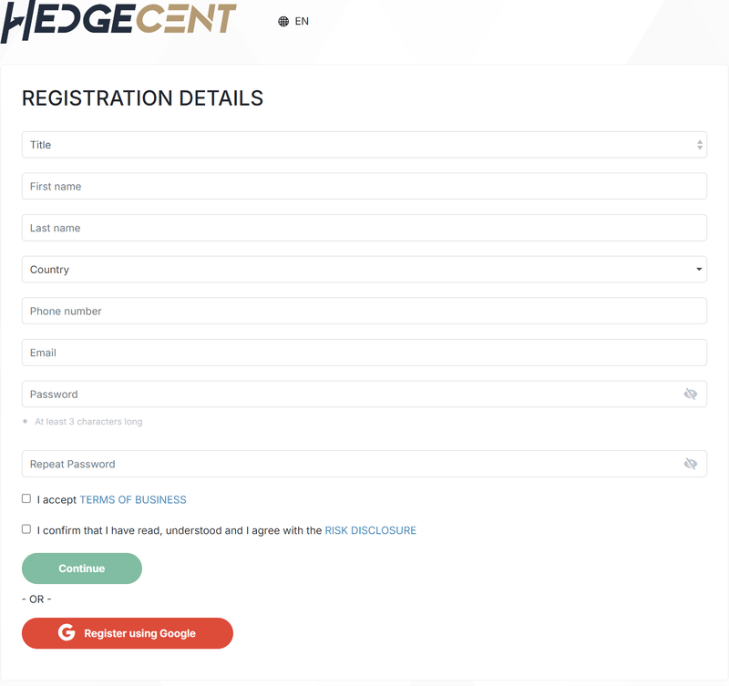 HEDGECENT