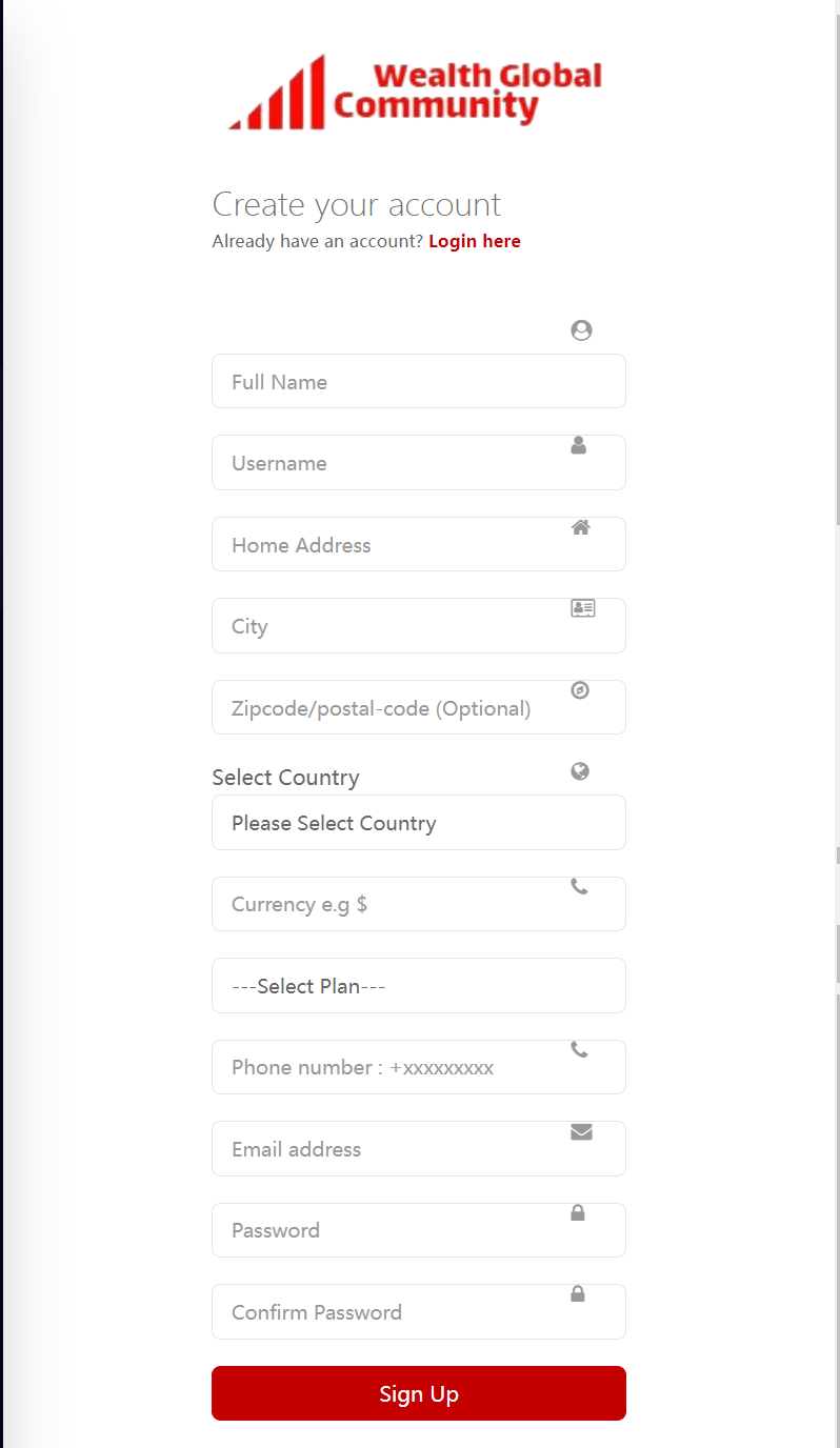 Wealth Global Community