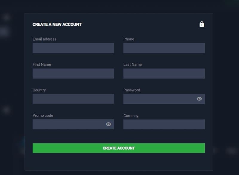 Dgsinvesting's account registration process