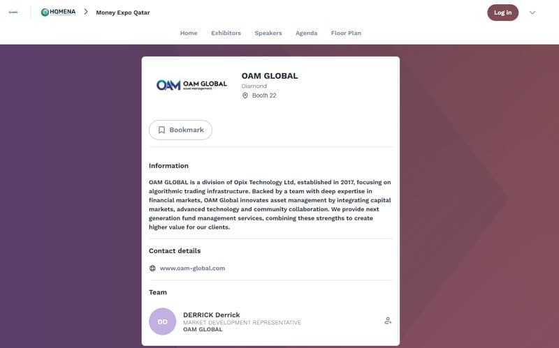 OAM Global claims to be a department of Opix Technology (Chengde Forex)