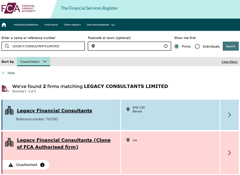 UK Financial Conduct Authority（FCA）