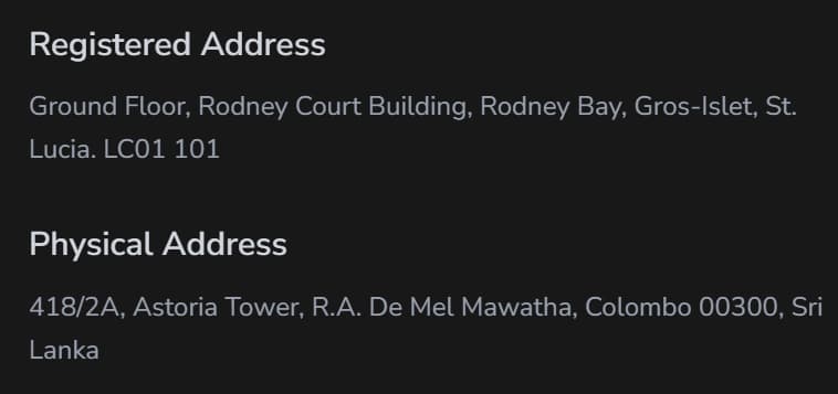 Address Information