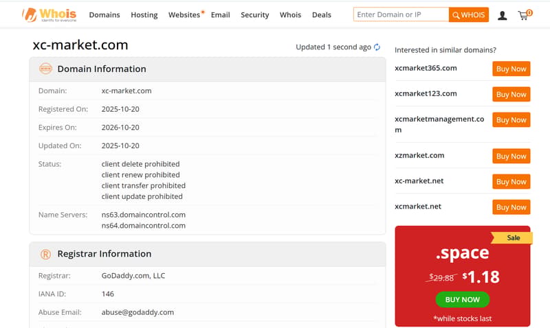 whois