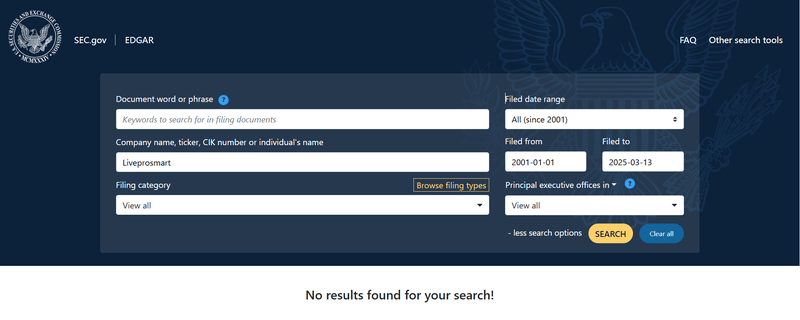 U.S. Securities and Exchange Commission（SEC）