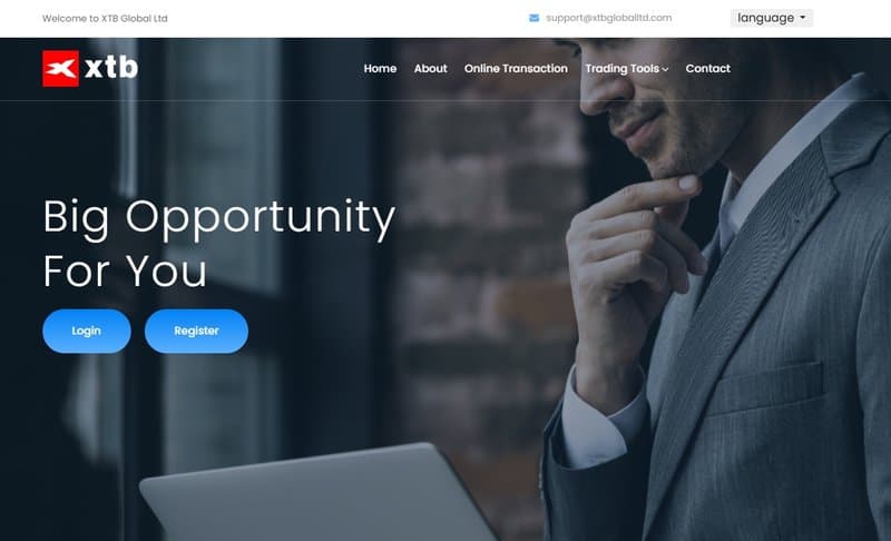 Similar website design