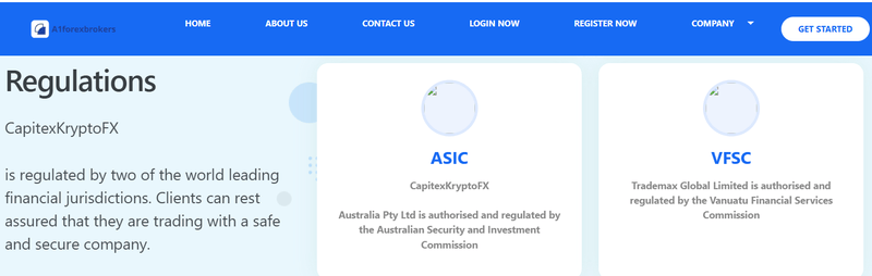Giám sát tài chính được tuyên bố trên website