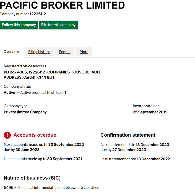 Pacific Broker