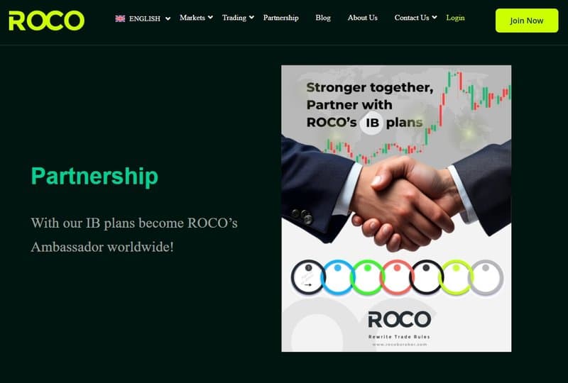 Roco Broker's Introducing Broker (IB) Program