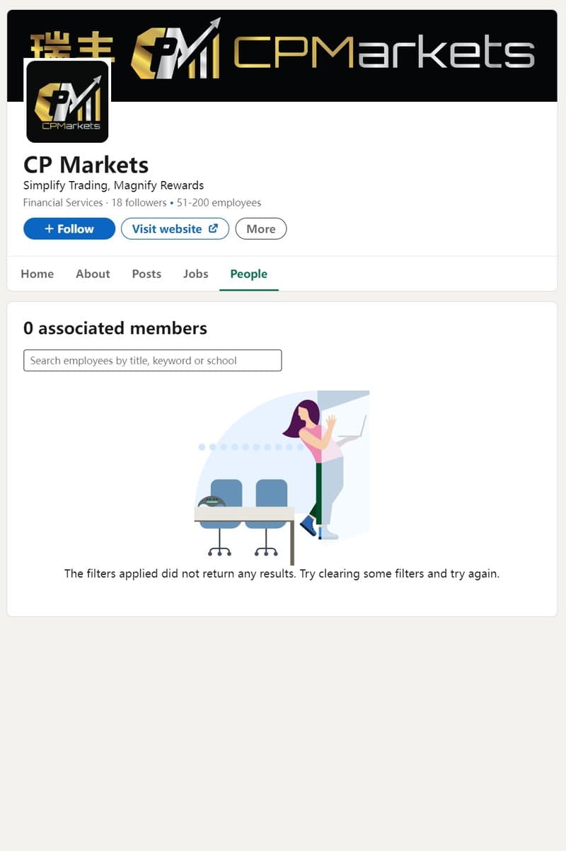 CP Markets의 기업 임직원