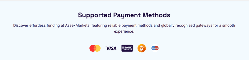 Deposit and Withdrawal Methods