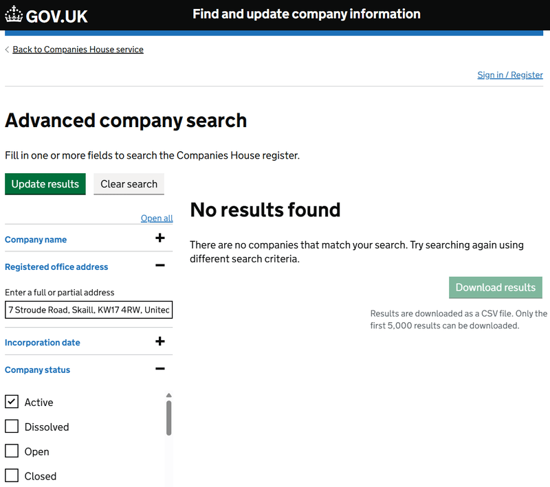 UK Companies House