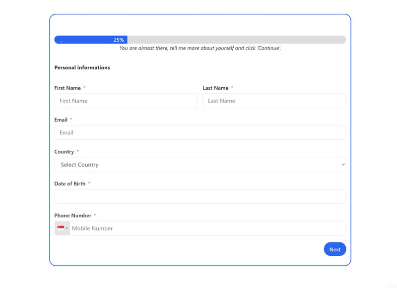 Registration Form