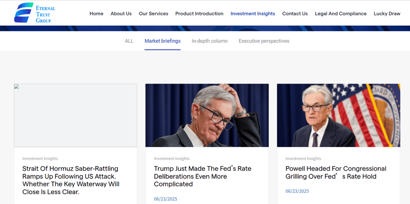 Investment Education Section