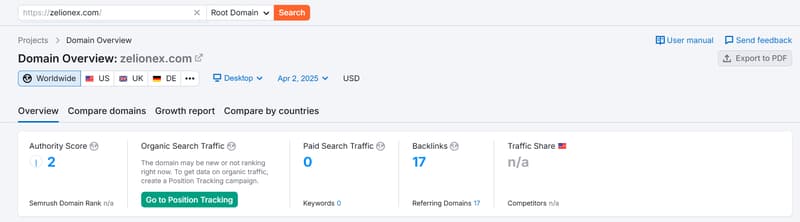 https://www.semrush.com/analytics/overview/?searchType=domain&q=https%3A%2F%2Fzelionex.com%2F