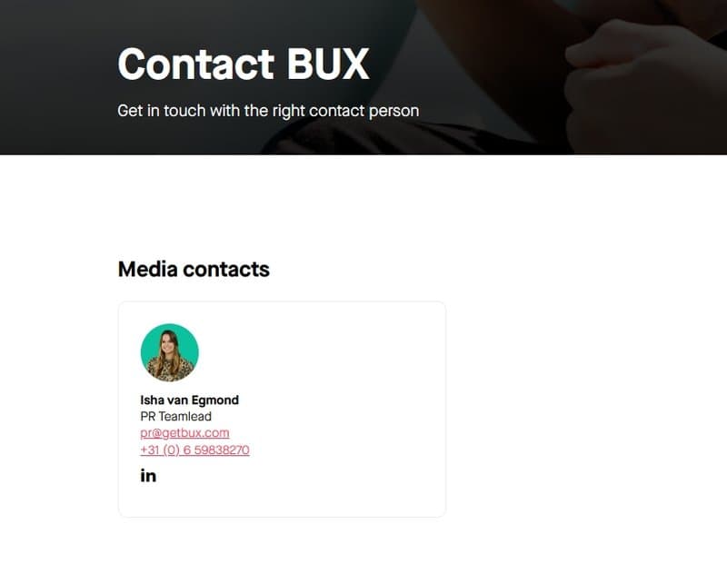 Contact Methods