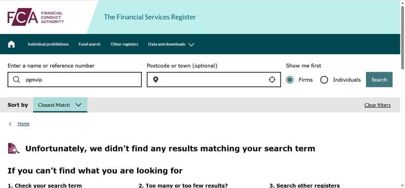 FCA Search