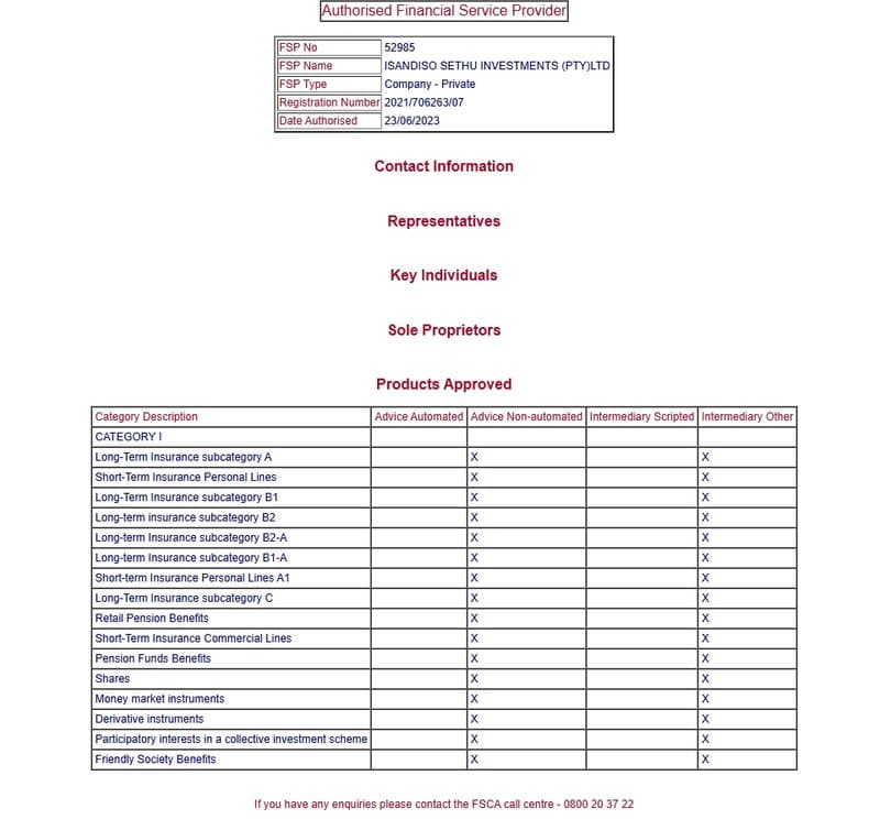 Regulatory information inquiry of the company displayed on the official website