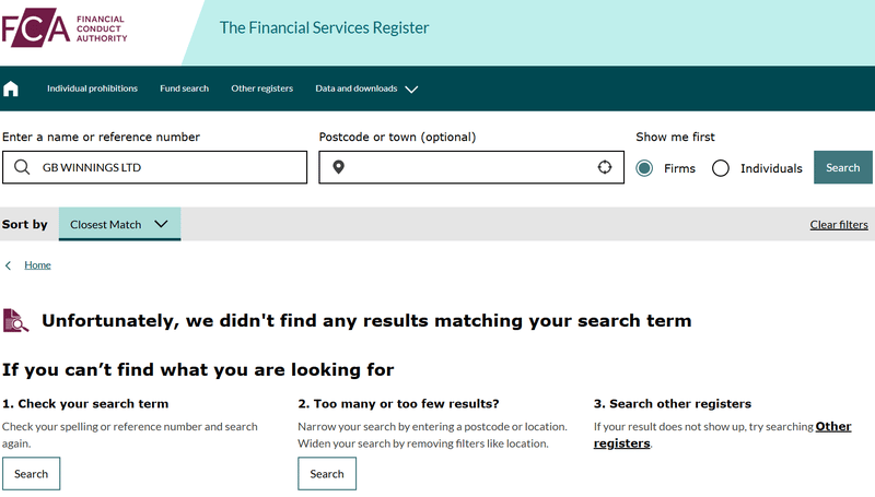 UK Financial Conduct Authority(FCA)