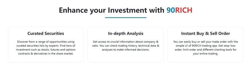 90RICH&#x27;s trading products