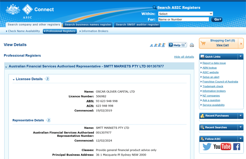 SMTT Markets Pty Ltd
