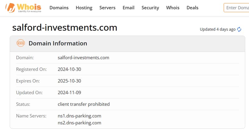 Company Background and Domain Information