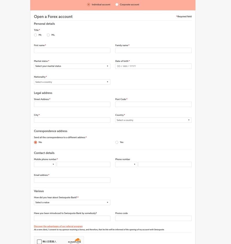 Pasos de registro