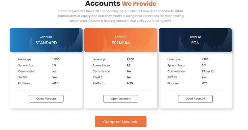 Account classification