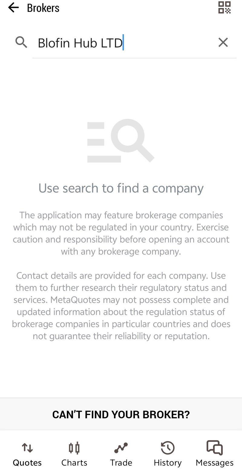 MT5 Query Result