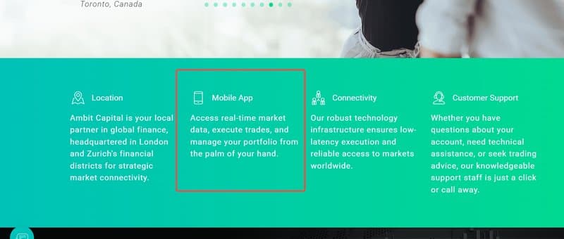 Ambit Capital's Trading Software