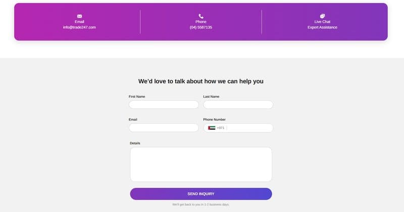 Contact methods