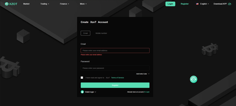 Registration and Login