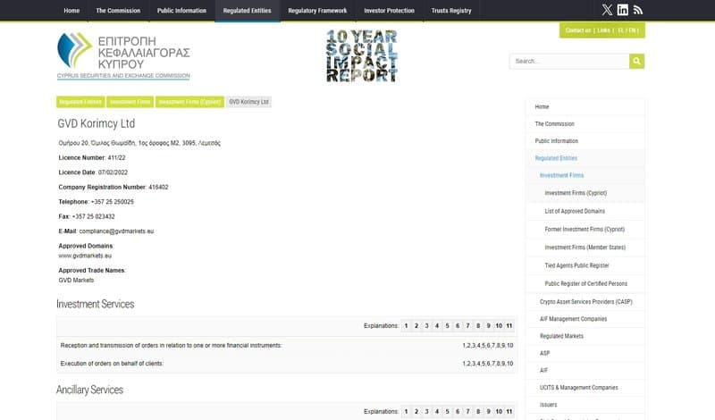 Corporate information inquiry