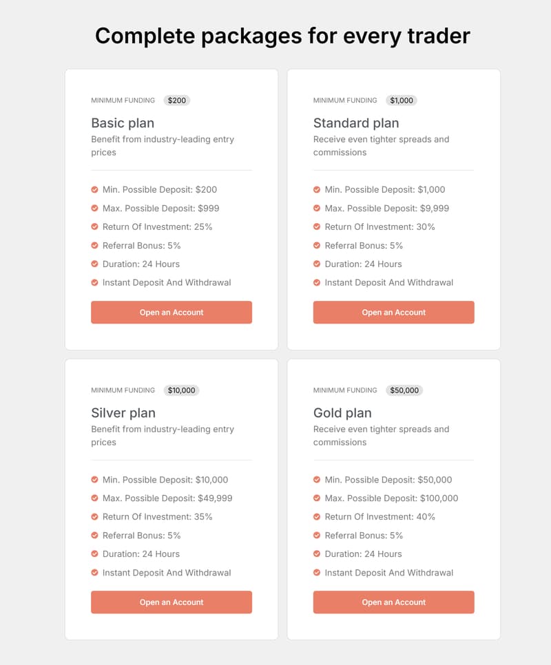 Investment Plans