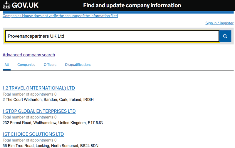 UK Companies House