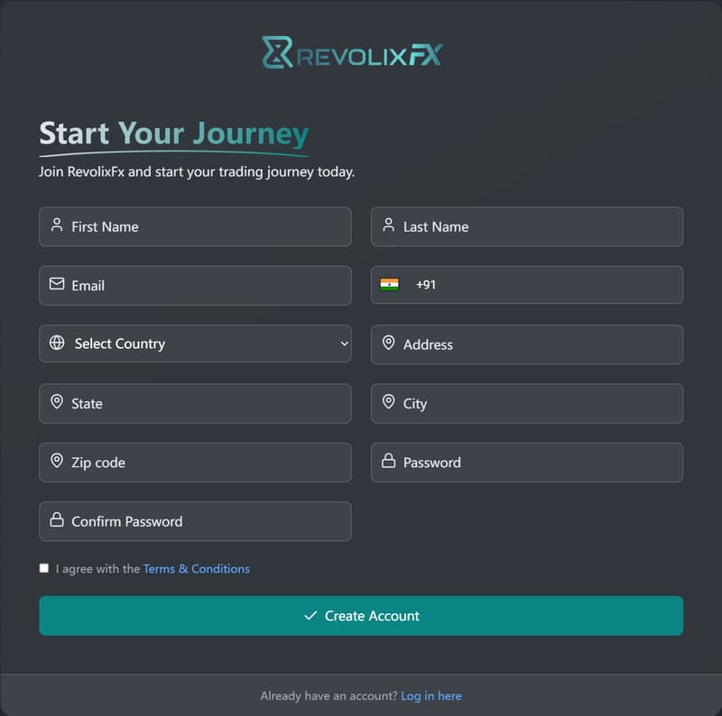 Registration Form
