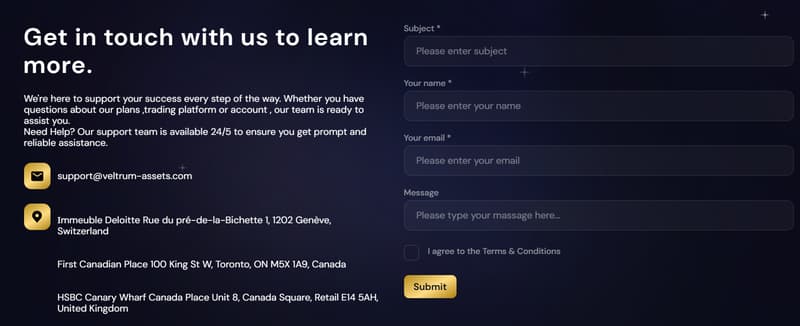 Contact Information and Office Address