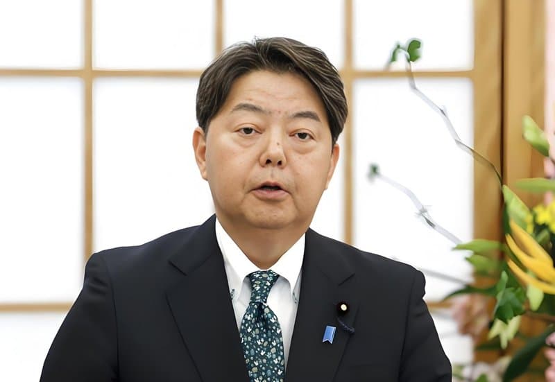 日本 내각 관방장관 하야시 요시마사