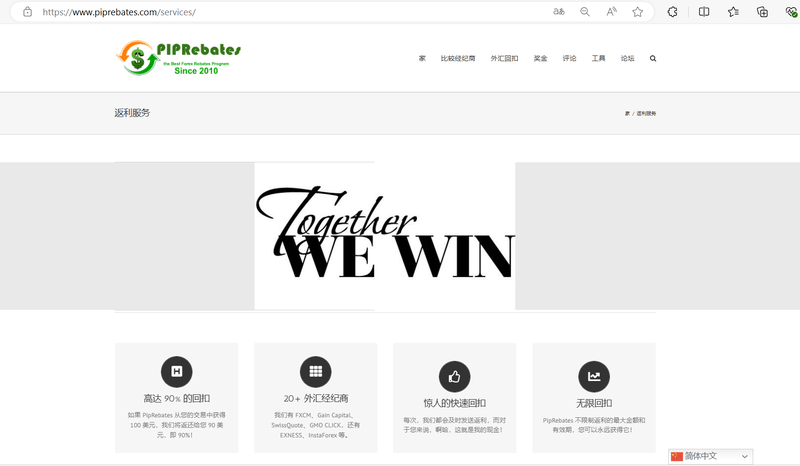 PIP official website service content