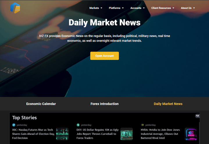 IVZ FX Daily Market News