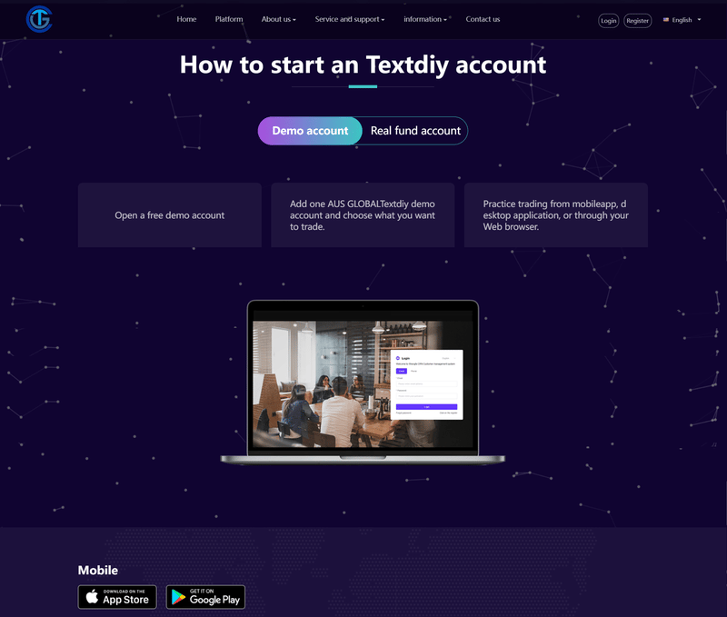 AUS GLOBAL Textdiy