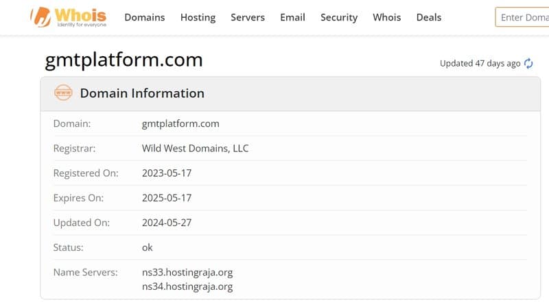 Corporate Background of GMT Platform